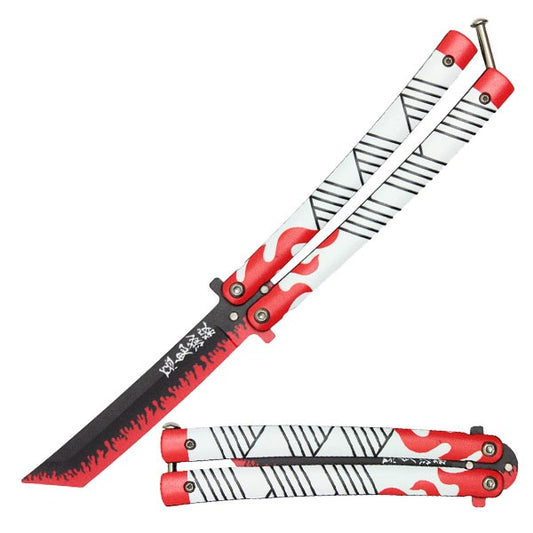 Kyojuro Rengoku Red Nichirin Butterfly Trainer