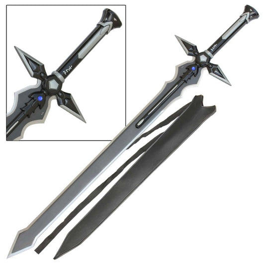 Kiritos Dark Repulser SAO Carbon Steel Collectible Sword